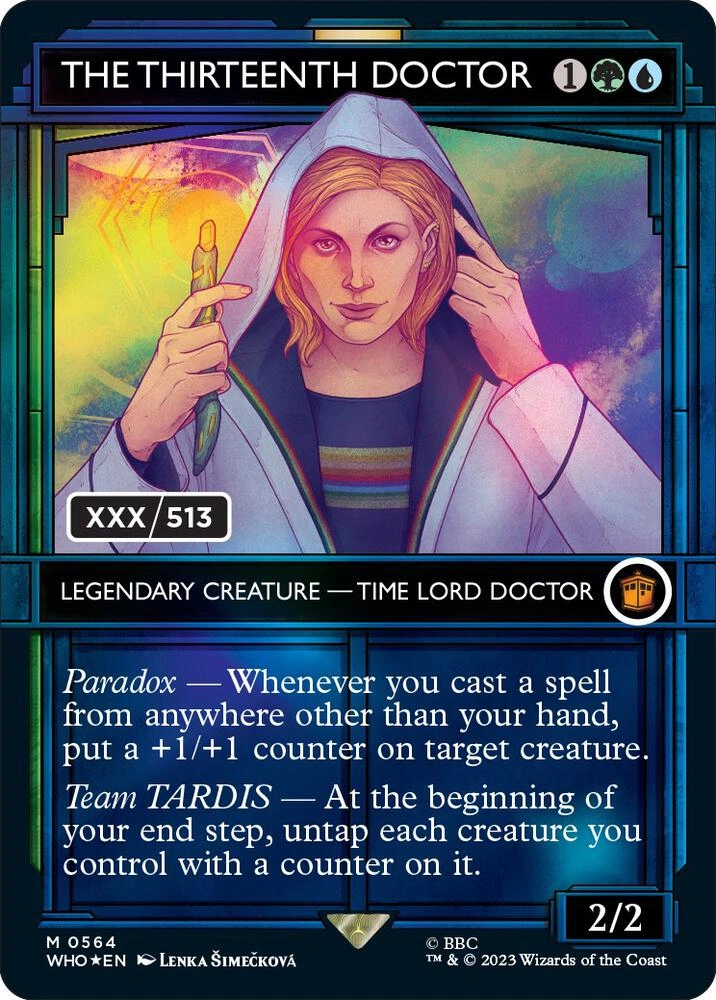 The Thirteenth Doctor (Serial Numbered) Foil