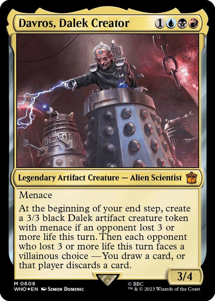 Davros, Dalek Creator (Surge Foil)