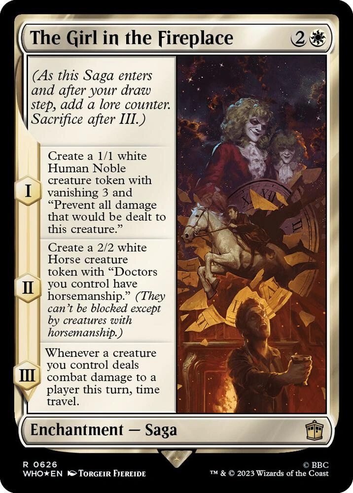 The Girl in the Fireplace (Surge Foil)