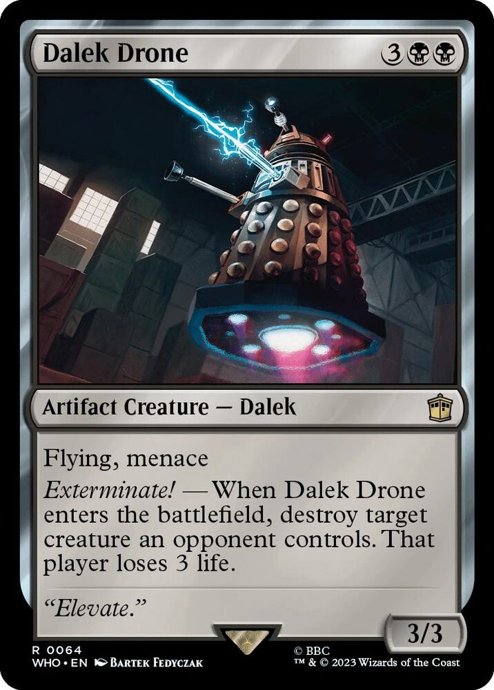 Dalek Drone Foil