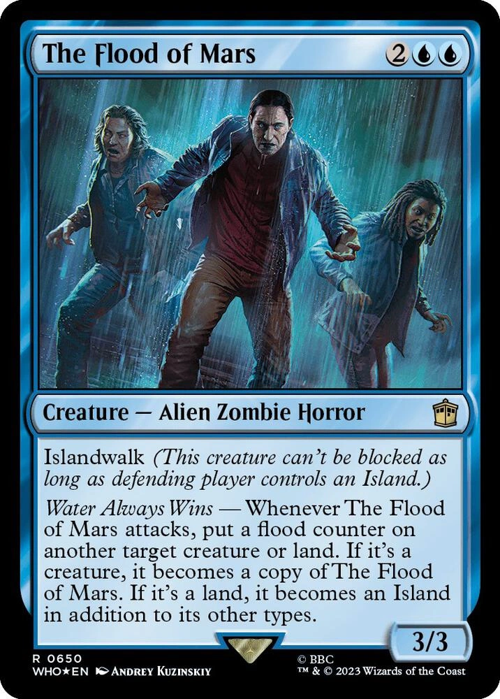 The Flood of Mars (Surge Foil)