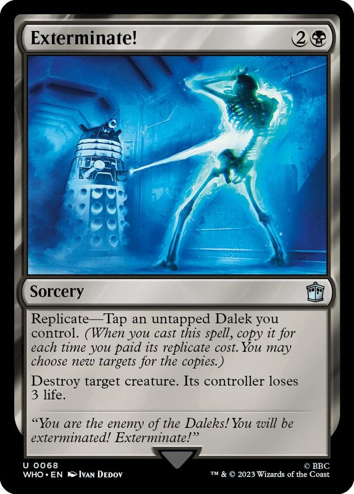 Exterminate! Foil