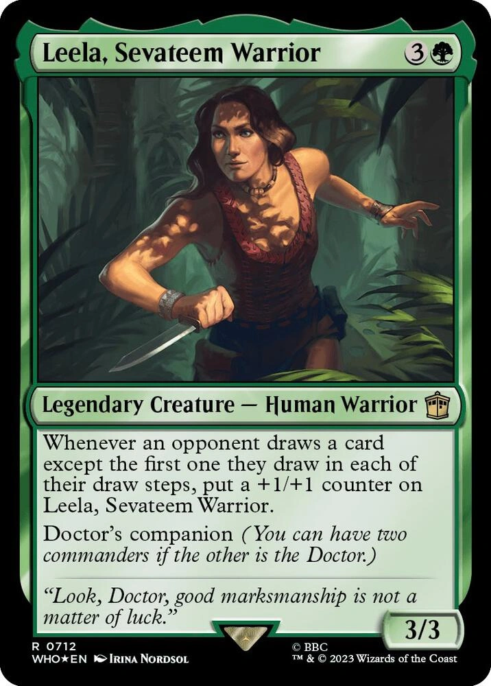 Leela, Sevateem Warrior (Surge Foil)