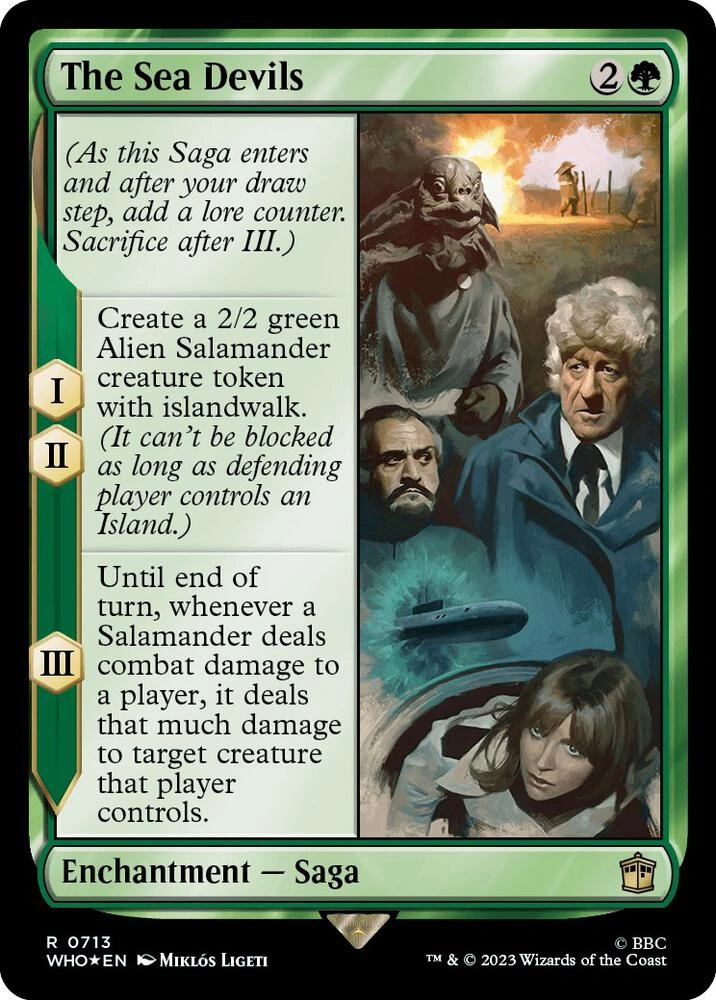 The Sea Devils (Surge Foil)