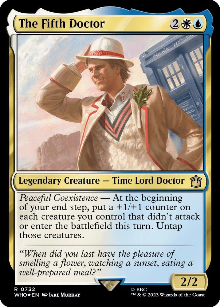 The Fifth Doctor (Surge Foil)