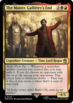 The Master, Gallifrey's End (Surge Foil) 749
