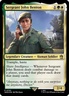 Sergeant John Benton (Surge Foil) 762