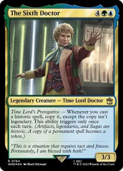 The Sixth Doctor (Surge Foil) 764