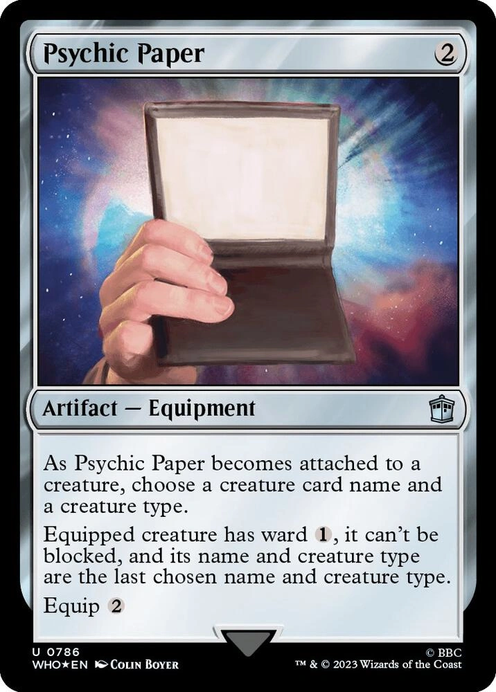 Psychic Paper (Surge Foil)