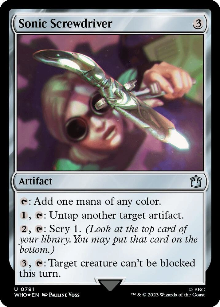 Sonic Screwdriver (0791) (Surge Foil)