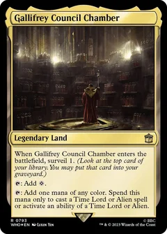 Gallifrey Council Chamber (Surge Foil) 793