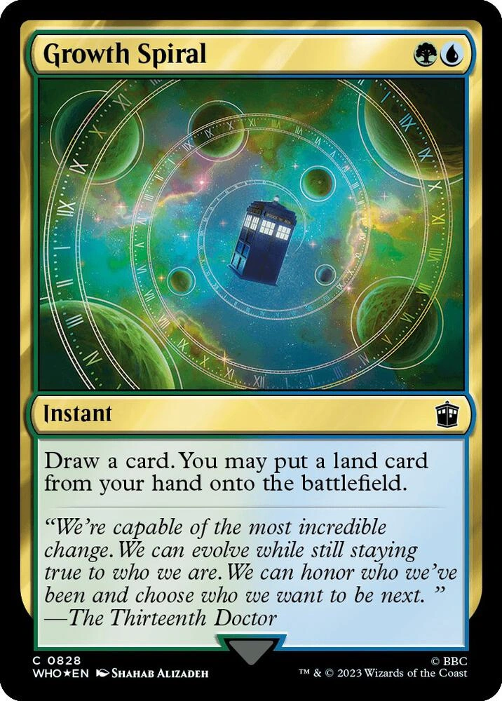 Growth Spiral (Surge Foil)