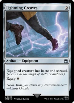 Lightning Greaves (Surge Foil) 834
