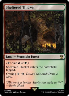 Sheltered Thicket (Surge Foil) 895
