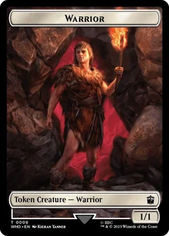 Warrior // Treasure (0029) Double-Sided Token Foil 9 // 29