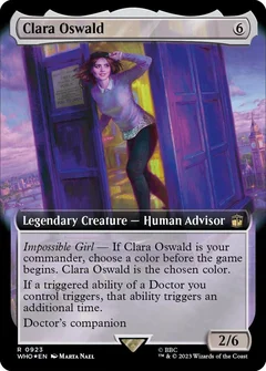 Clara Oswald (Extended Art) (Surge Foil) 923