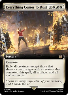 Everything Comes to Dust (Extended Art) (Surge Foil) 930