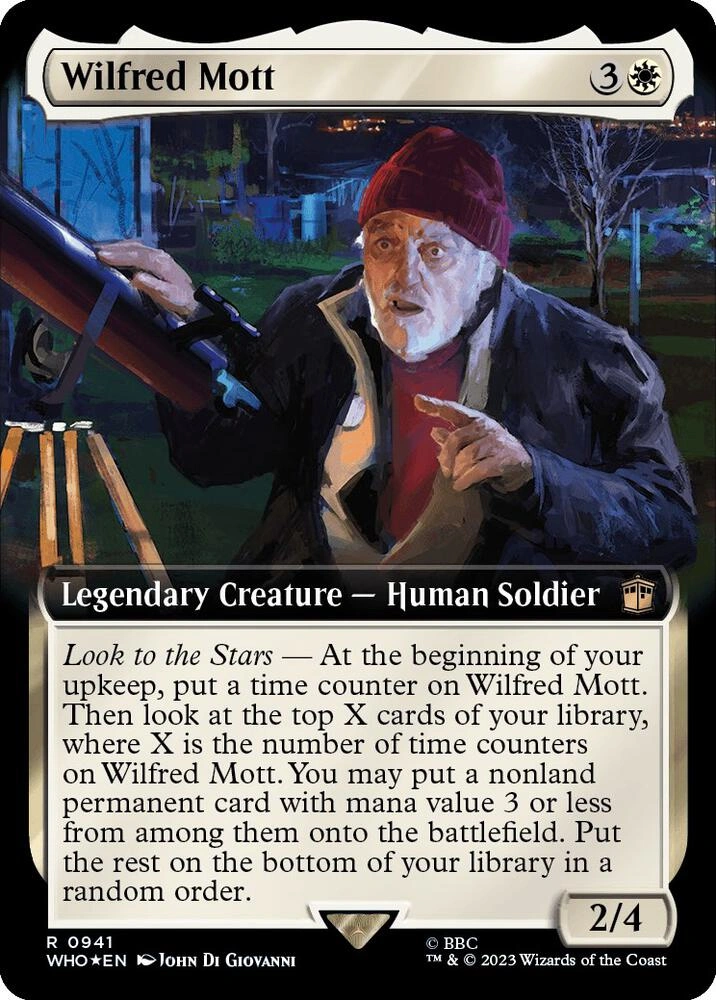 Wilfred Mott (Extended Art) (Surge Foil)