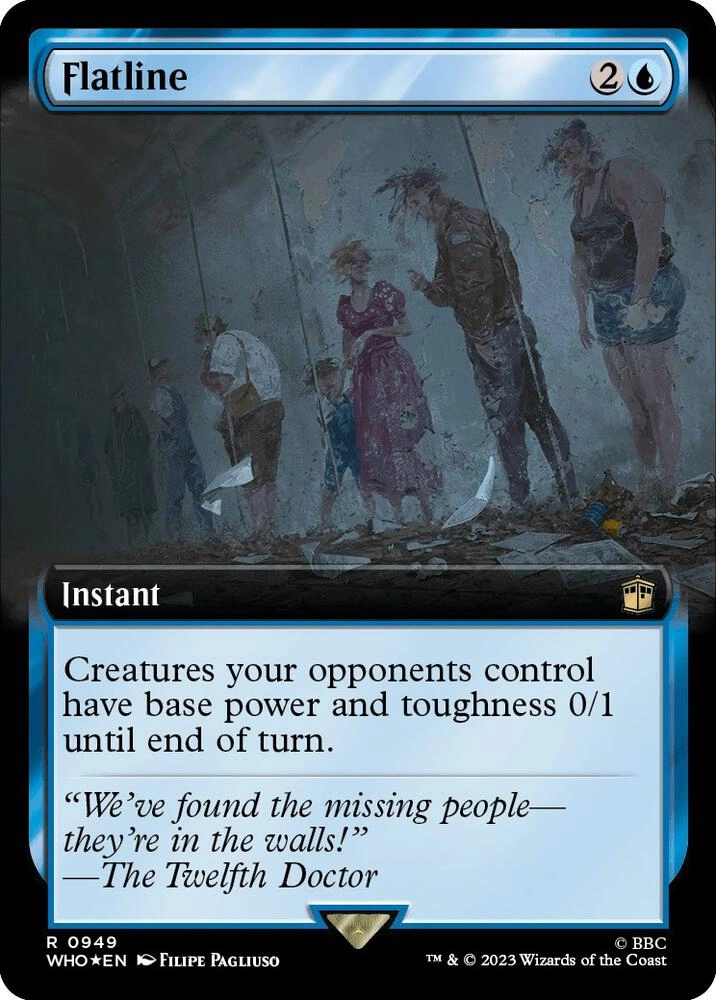 Flatline (Extended Art) (Surge Foil)