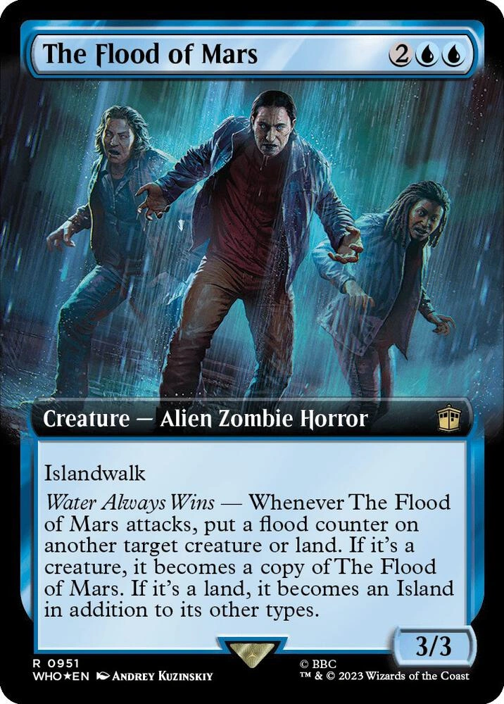 The Flood of Mars (Extended Art) (Surge Foil)