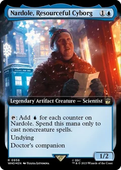 Nardole, Resourceful Cyborg (Extended Art) (Surge Foil) 956