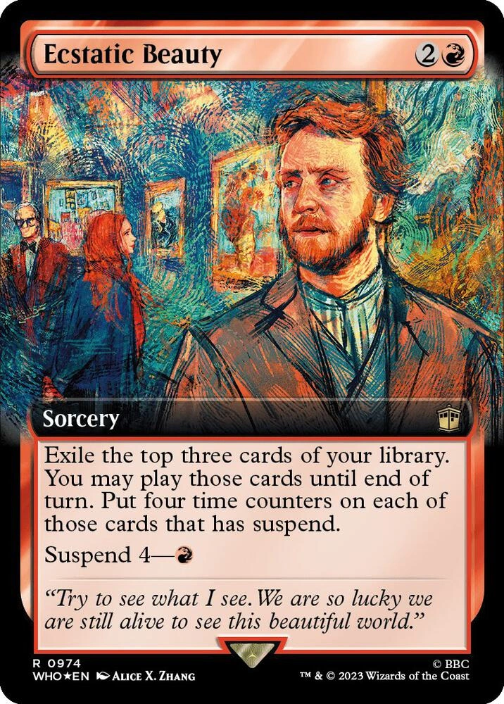 Ecstatic Beauty (Extended Art) (Surge Foil)