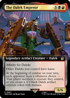 The Dalek Emperor (Extended Art) (Surge Foil) 997