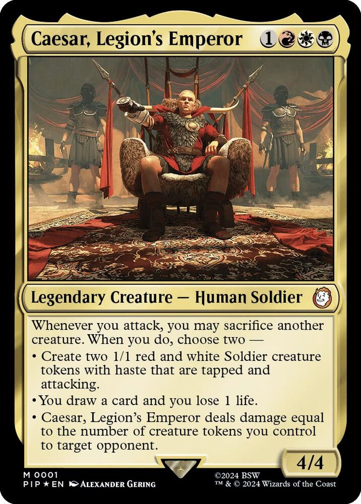 Caesar, Legion's Emperor Foil