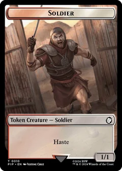 Soldier (0010) // Warrior Double-Sided Token 10 // 5