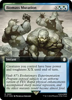 Biomass Mutation (Extended Art) (Surge Foil) 1003