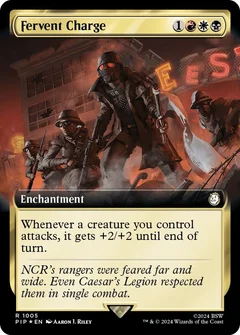 Fervent Charge (Extended Art) (Surge Foil) 1005