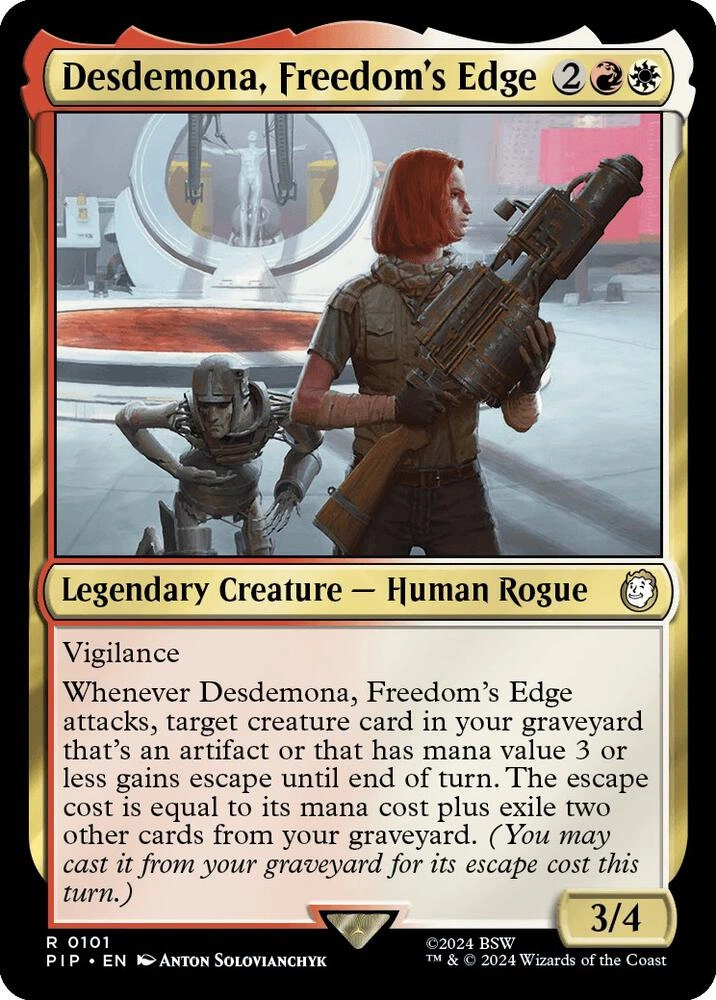 Desdemona, Freedom's Edge Foil