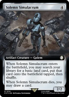 Solemn Simulacrum (Extended Art) (Surge Foil) 1014