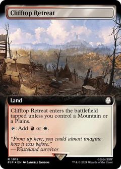 Clifftop Retreat (Extended Art) (Surge Foil) 1019