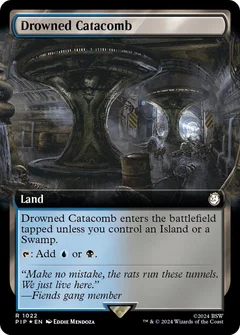 Drowned Catacomb (Extended Art) (Surge Foil) 1022