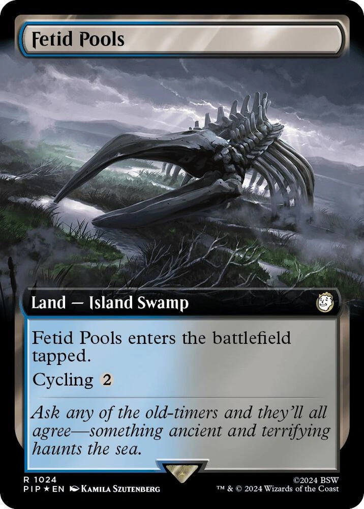 Fetid Pools (Extended Art) (Surge Foil)