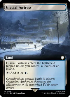 Glacial Fortress (Extended Art) (Surge Foil) 1025
