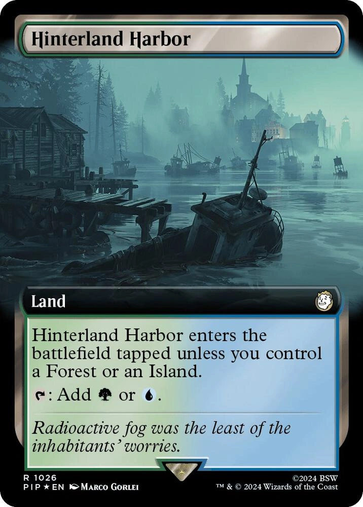 Hinterland Harbor (Extended Art) (Surge Foil)