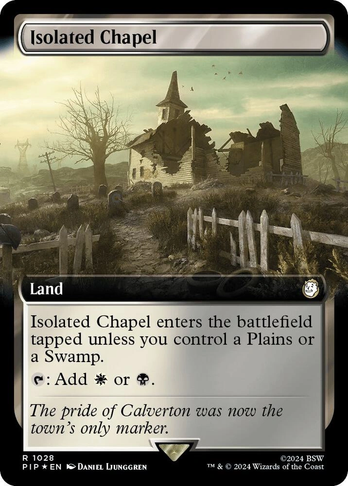 Isolated Chapel (Extended Art) (Surge Foil)