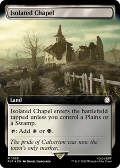 Isolated Chapel (Extended Art) (Surge Foil) 1028