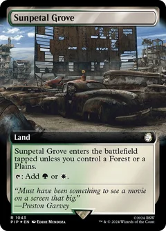 Sunpetal Grove (Extended Art) (Surge Foil) 1043