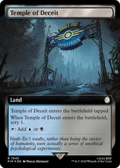 Temple of Deceit (Extended Art) (Surge Foil) 1045