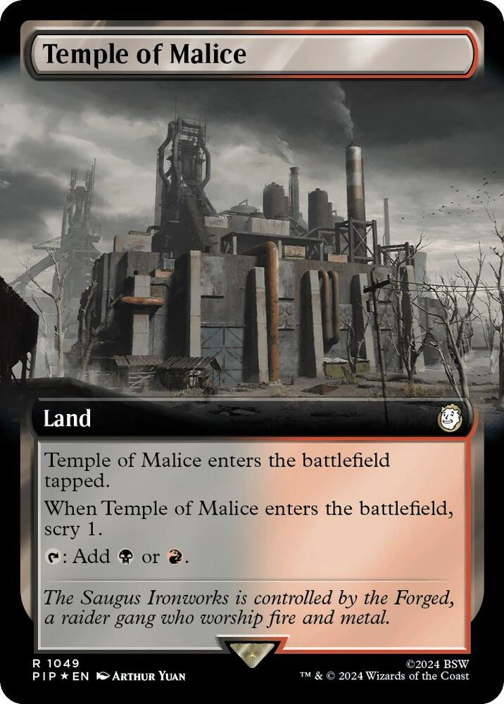 Temple of Malice (Extended Art) (Surge Foil)