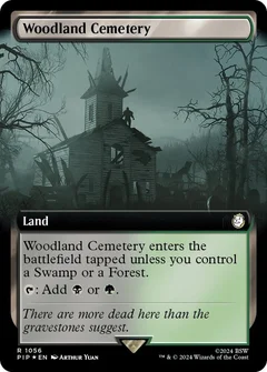 Woodland Cemetery (Extended Art) (Surge Foil) 1056