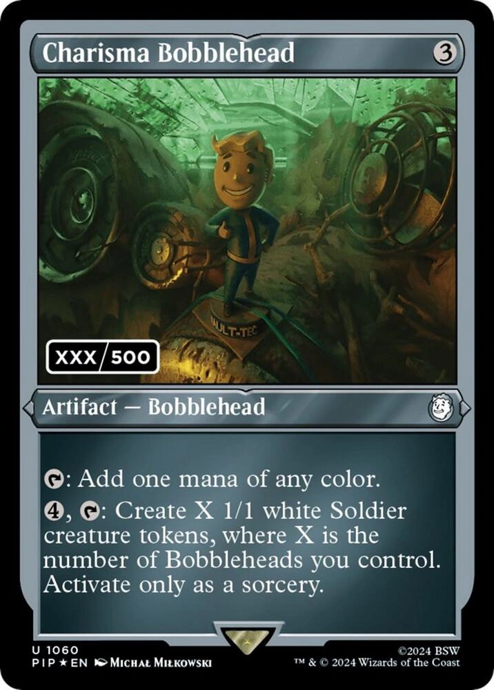 Charisma Bobblehead (Serial Numbered) Foil