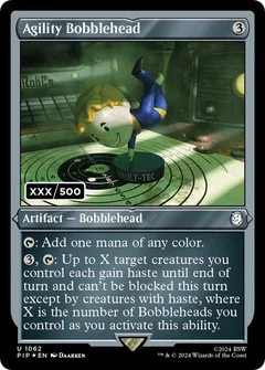 Agility Bobblehead (Serial Numbered) Foil 1062