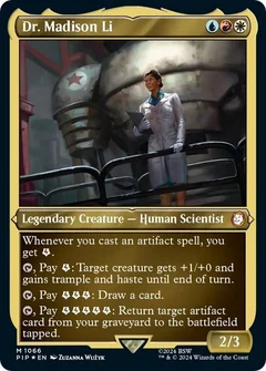 Dr. Madison Li (Display Commander) - Thick Stock Foil 1066