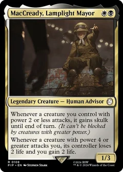 MacCready, Lamplight Mayor Foil 108