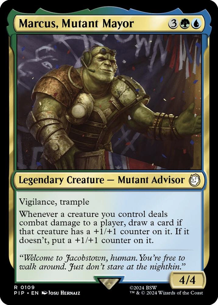 Marcus, Mutant Mayor Foil