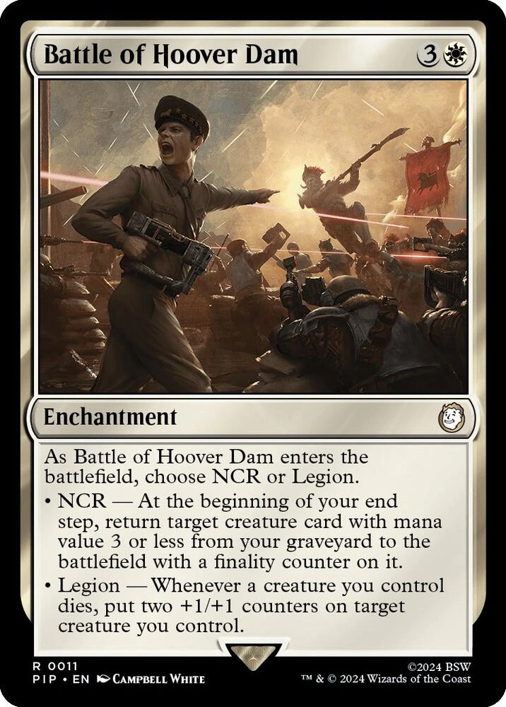 Battle of Hoover Dam Foil